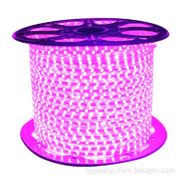 Pink Flexible SMD5050 LED Strip Flash Light, 60-LEDs/m, Water-resistant